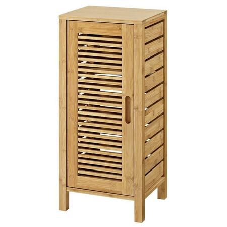 LINON Bracken One Door Floor Cabinet 980208NAT01U